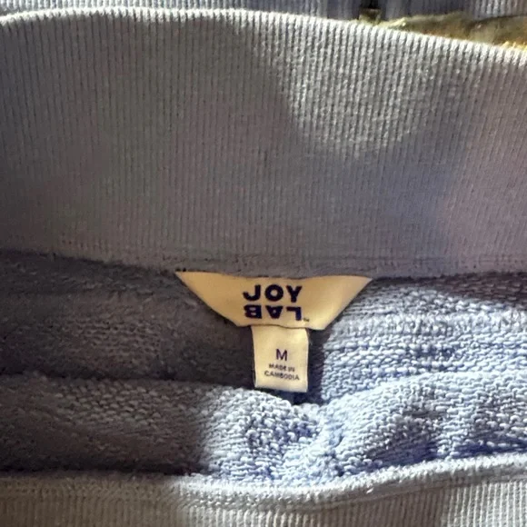 JoyLab Light Blue Casual Hoodie and short set - Picture 4 of 7